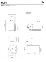 Lavacabezas Jacob pica blanca - Imagen 8