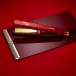 Plancha babyliss Pro titanium - ionic roja