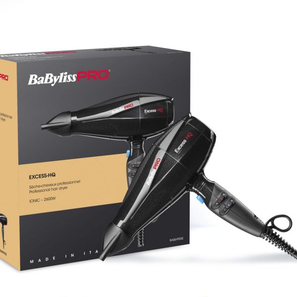 Secador babyliss pro Excess-HQ hairdryer 2600 w ionic