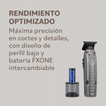 Babyliss FXONE Lo-Pro Trimmer Grey - Imagen 2