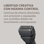 Babyliss Shaver afeitadora FXONE Metal Black - Imagen 5
