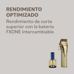 Babyliss Clipper FXONE Metal Gold - Imagen 9