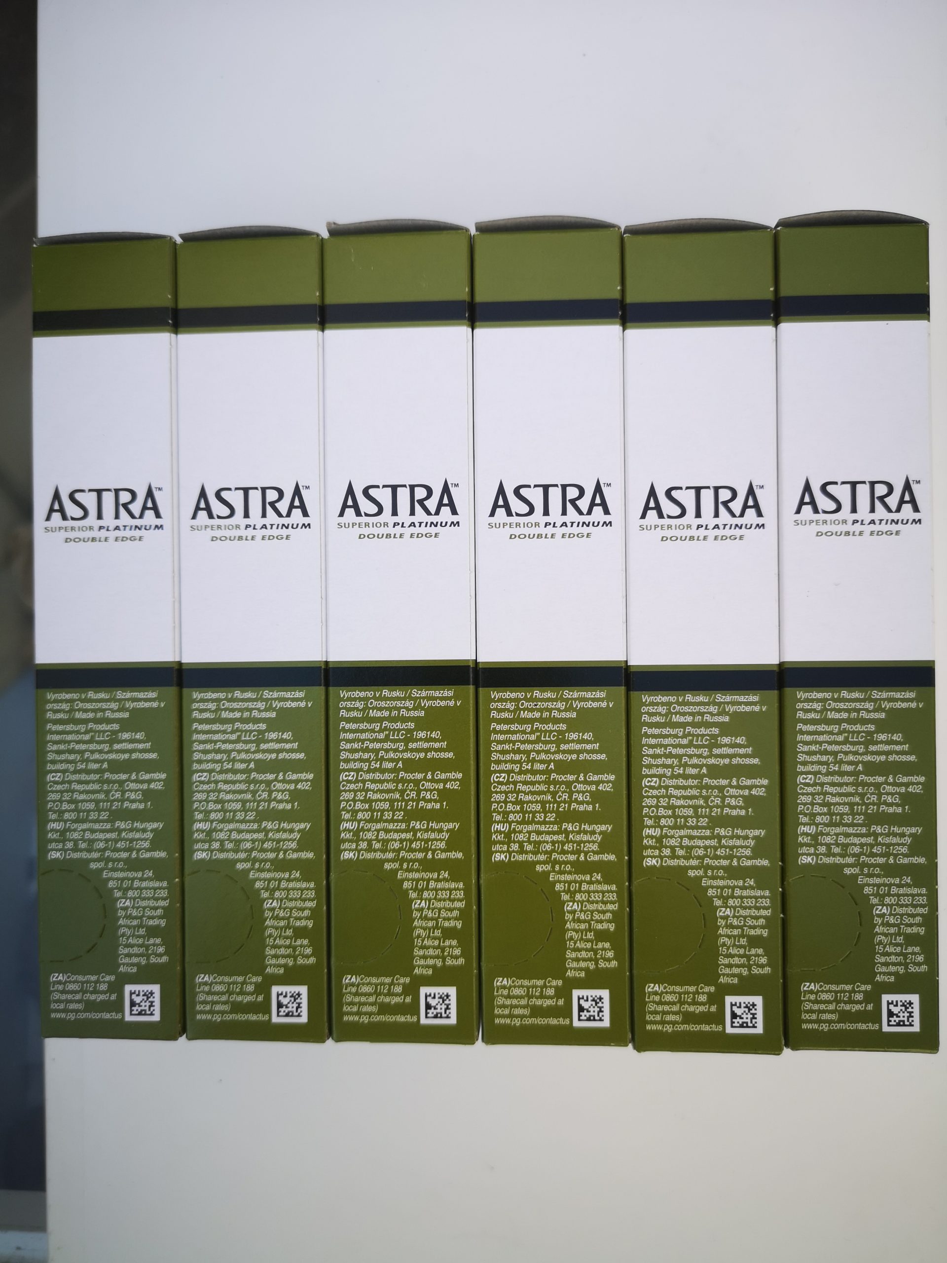 Pack 5 Cajas Cuchillas Astra