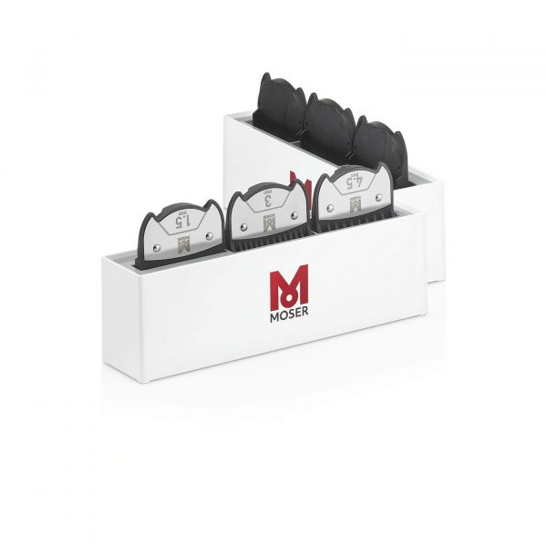 Pack Peines Moser premium magnéticos 1.5/3/4.5/6/9/12mm