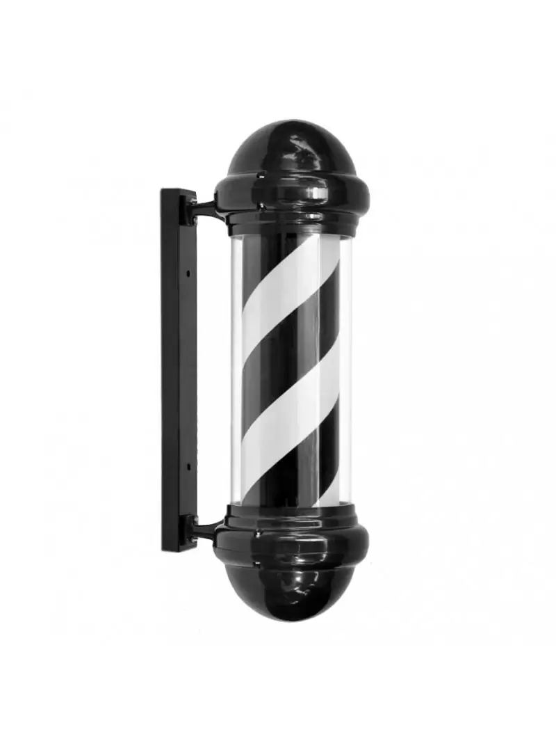 POL-B-1 Barber Pole Pol Negro