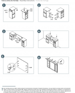Tocador JULES B Cerámica Blanca