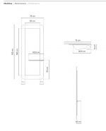 Tocador Peluquería Zoel blanco