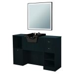 Tocador OKE 9/98/B espejo cuadrado