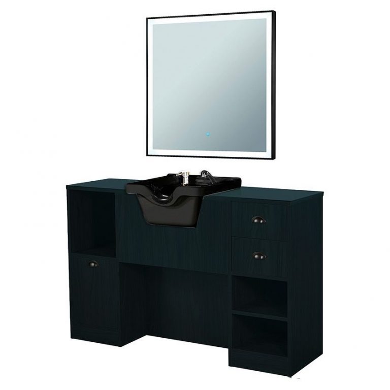 Tocador OKE 9/98/B espejo cuadrado