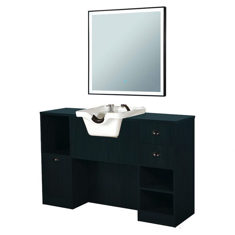 Tocador OKE 9/98/W espejo cuadrado