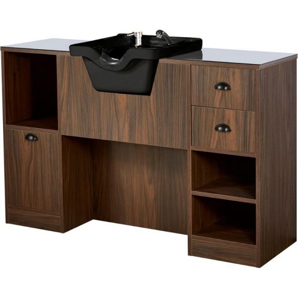 Tocador OKE 9B/B espejo cuadrado