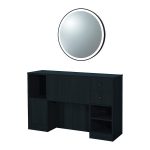 Tocador OKE 6/98 espejo redondo