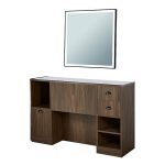 Tocador OKE 8B espejo cuadrado