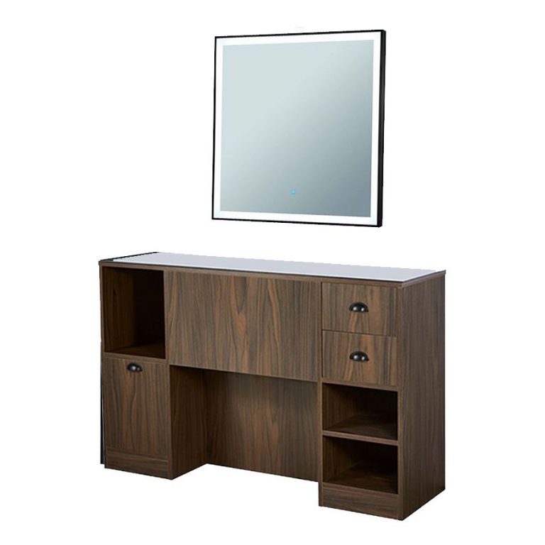 Tocador OKE 8B espejo cuadrado