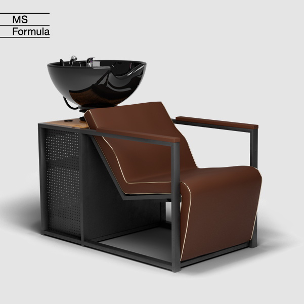 Lavacabezas Basil BR pica negra madera oscura