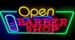 Cartel Luminoso Led Open Barber - Imagen 2