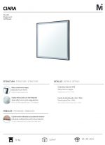 Tocador Peluquería Cuadrado Ciara - Imagen 2