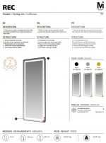 Tocador led Rec negro - Imagen 5