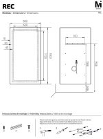 Tocador led Rec negro - Imagen 6