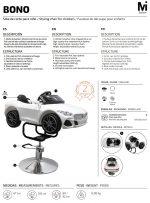 Sillón corte niños Bono