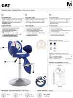 Sillón corte niños Gat