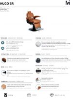 Sillón barbero Hugo BR