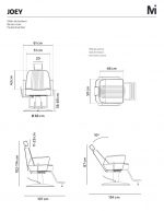 Sillón Barbero JOEY negro