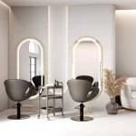 Tocador led Loop dorado