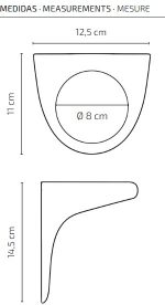 Portasecador anilla Jim Mir