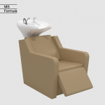 Lavacabezas Yannik marrón eléctrico pica blanca