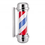 Barber Pole Pol Plateado