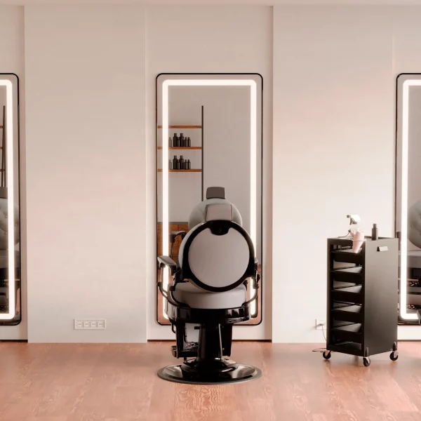 Tocador led Rec negro