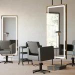 Tocador led Rec dorado