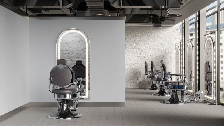 Tocador led Rim plata