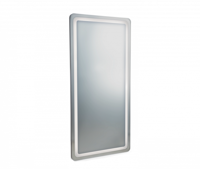 Tocador led Rec gris-plata