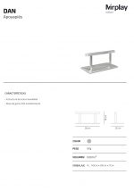 Reposapies apoyapies Peluquería Dan