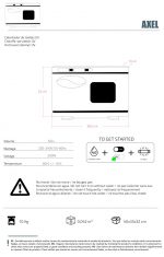 Calentador Exterilizador Toallas Axel 6.6 litros