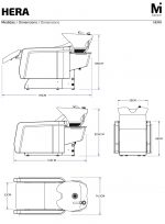 Lavacabezas Hera eléctrico pica blanca - Imagen 14