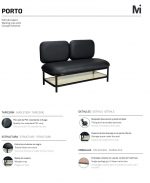 Sofá espera Porto B - Imagen 2