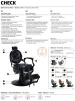 Sillón Barberia Check G matte