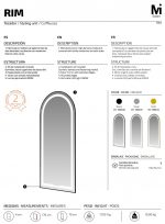 Tocador led Rim negro - Imagen 5