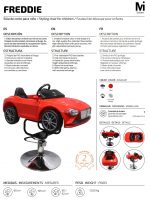 Sillón corte niños Freddie - Imagen 2