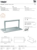 Reposapies apoyapies Peluquería Troy