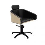 Sillón Peluquería Alya Negro B BF