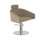 Sillón Peluquería Alya Marrón BE R