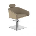 Sillón Peluquería Alya Marrón BE S