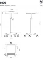 Carro Ayudante Peluquería Moe