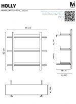 Estantería Barbería Peluquería Holly - Imagen 3