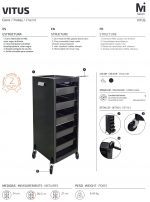 Carrito de Peluqueria Vitus Mirplay