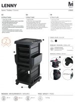 Carrito de Peluqueria Lenny Mirplay